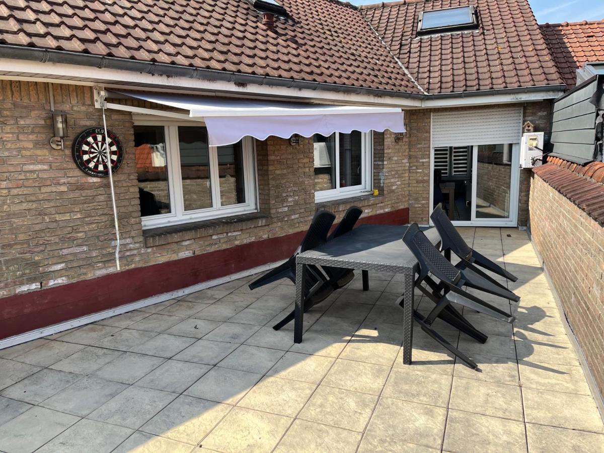 Appartement 2 Chambres Spacieuses Avec Terrasse Brouckerque Kültér fotó